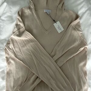 Calvin Klein Women's Tan Hooded Sweater size medium